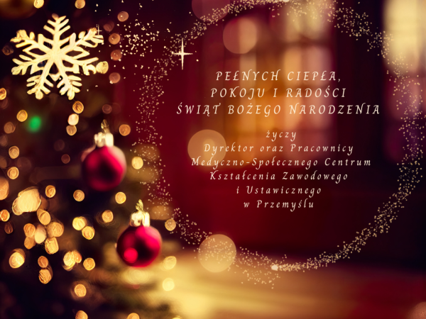 Wesołych Świąt Bożego Narodzenia